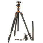 K&f concept k234a6 trpied / monopode en aluminium avec rotule