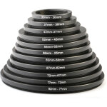 K&f concept kit de 11 bagues de r�duction (26 - 82mm)