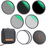 K&f concept kit de filtres cpl / nd8 / 64 / 1000 / black mist d58mm