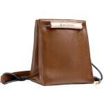 K&f concept sac bandouli�re urban wander simili cuir 5l marron