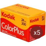 Kodak color plus 200 135 - 24 poses - lot de 5