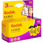 Kodak gold 135 200 asa 24 poses x3