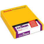 Kodak t - max 100 professionnel 4x5 inch (10 films)