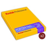 Kodak portra 160 4x5 inch 10 films - lot de 2