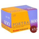 Kodak portra 800asa 135 36poses - lot de 10