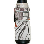 Lenscoat couvre objectif canon 300mm is f / 4 camouflage neige