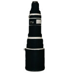 Lenscoat couvre objectif canon 600mm is f / 4 noir