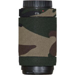 Lenscoat couvre objectif canon 75 - 300 f / 4 - 5. 6 camouflage vert fort