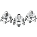 Leofoto tf - 02 set embouts titane pour tr�pied (x3)