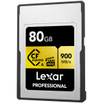 Lexar carte cfexpress 80gb professional type a gold