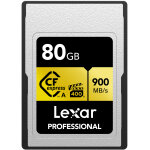 Lexar carte cfexpress 80gb professional type a gold (reconditionn�)