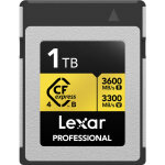 Lexar carte cfexpress pro gold 4. 0 1tb type b