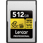 Lexar carte cfexpress pro type a gold 4. 0 512gb