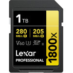 Lexar carte sdhc gold series uhs - ii (1800x) 1tb v60