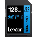 Lexar carte sdxc pro 128gb uhs - 1 v30 srie blue (800x)
