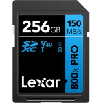 Lexar carte sdxc pro 256gb uhs - 1 v30 srie blue (800x)
