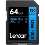 Lexar carte sdxc pro 64gb uhs - 1 v30 s�rie blue (800x) (reconditionn�)