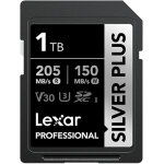 Lexar carte sdxc silver plus 1t uhs - 1 (205 / 150mb / s)