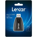 Lexar lecteur de cartes multi - cartes 2en1 usb 3. 1