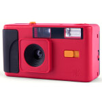 Long weekend appareil photo argentique 35mm rouge