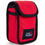 Long weekend camera pouch rouge