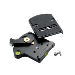 Manfrotto 394 adaptateur plateau rapide + niveaux