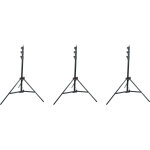 Manfrotto 3x 1004bac - 3 pied studio master noir