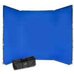 Manfrotto kit chroma key fx 4x3m chromablue