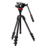 Manfrotto mvk502055cxprov kit trpied vido 055 carbone + mvh502ah
