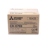 Mitsubishi papier ck d769 15x23cm (2x180 vues)