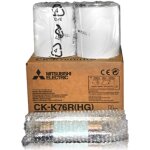 Mitsubishi papier ck k76r(hg) 10x15cm(2x320 vues) / 15x20cm(2x160 vues)