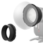 Neewer crs13 bague d'adaptation pour flash rond