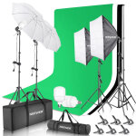 Neewer kit d'clairage led photo et vido pour studio