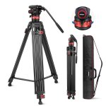 Neewer tr�pied vid�o tp75 avec t�te fluide