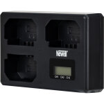Newell triple chargeur pour sony np - fz100
