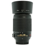 Nikon 55 - 200 mm af - s dx vr f / 4 - 5. 6 g if ed (occasion)