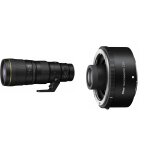 Nikon nikkor z 600mm f / 6. 3 vr s pf + nikon doubleur z tc - 2x
