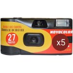 Novocolor jetable flash 400 asa 27 poses - lot de 5 Novocolor jetable flash 400 asa 27 poses - lot de 5