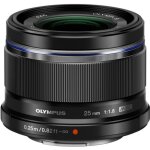 Olympus 25mm f / 1. 8 micro 4 / 3 noir