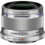 Olympus 25mm f / 1. 8 micro 4 / 3 silver