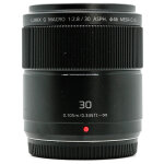 Panasonic 30mm f / 2. 8 macro asph / mega ois micro 4 / 3 noir (occasion)