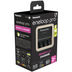 Panasonic eneloop pro chargeur + 4 piles rechargeables aa