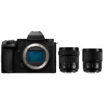 Panasonic lumix dc - s5 mark ii x + lumix s 20 - 60mm f / 3. 5 - 5. 6 + 50mm 1. 8