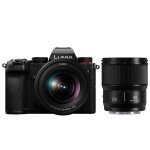Panasonic lumix s5 + 20 - 60mm f / 3. 5 - 5. 6 + 85mm f / 1. 8