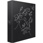 Panodia album elegente pochettes 200v 11. 5x15cm noir
