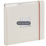 Panodia album lina pochette 11. 5x15cm 200v blanc cass