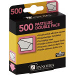 Panodia boîte de pastilles adhésives double face 500p Panodia boîte de pastilles adhésives double face 500p
