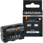 Patona 1374 batterie platinium avec entre usb - c sony np - fm5
