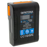 Patona 1382 batterie v - mount 74wh