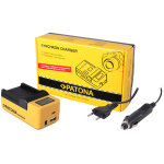 Patona 4504 chargeur usb synchrone pour canon nb - 4l / nb - 5l